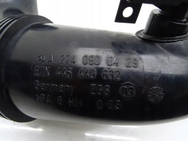 Luchtinlaatpijp 274910 A2740900429 Mercedes C180 W204 image 7