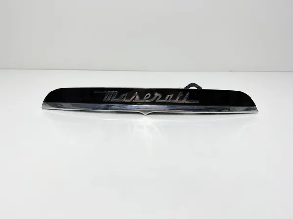 Garniture Chrome Coffre Maserati Ghibli OEM 670010758 image 2