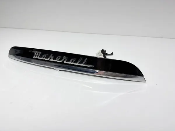 Garniture Chrome Coffre Maserati Ghibli OEM 670010758 image 3