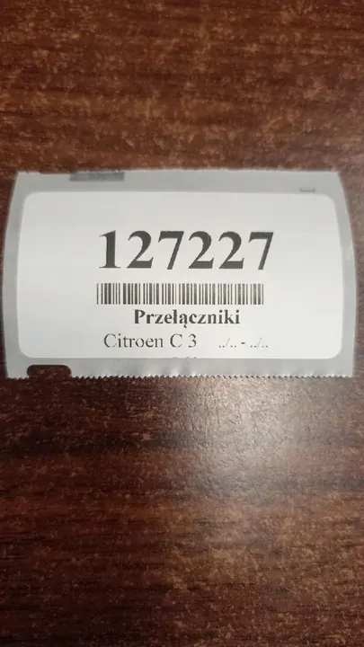 CITROEN C3 Combinatieschakelaar 96491652XT image 9