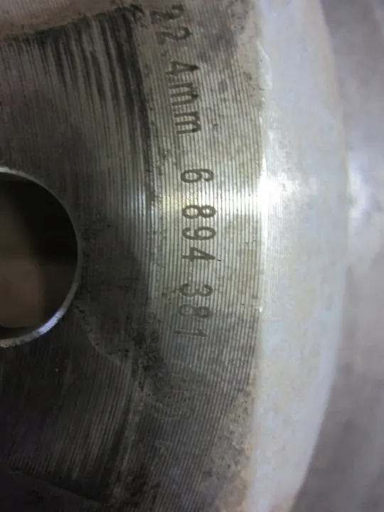 OEM 34206894381 Bakre bromsskivor 345mm för BMW 7 image 9