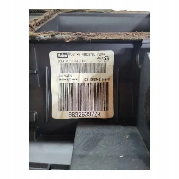 Citroen C5 2002 Núcleo Aquecedor OEM 96326397ZK - Usado image 6