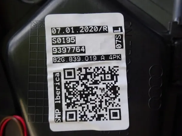 AUDI A1 82A GB 5D 18- Linkes Hintertürpanel image 7