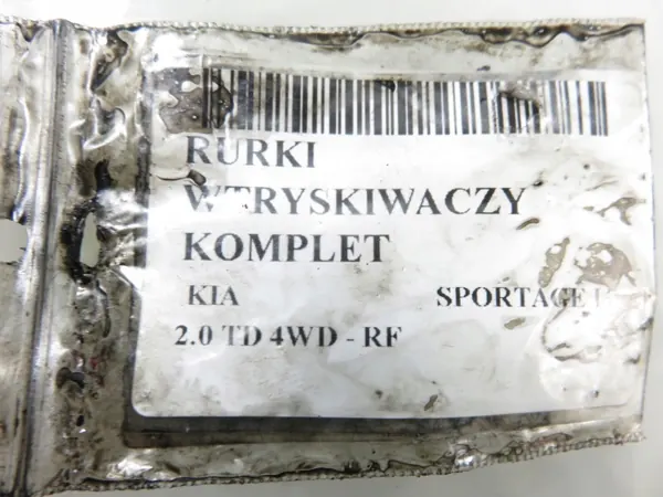 Lignes d'injection Kia Sportage I 2.0 TD OEM RF RF image 3