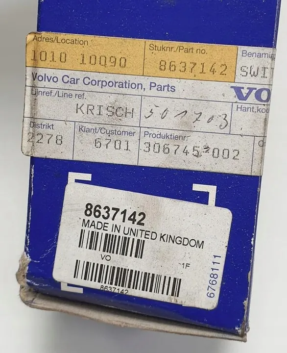Kytkinvapautin Volvo V70 I 8637142 image 5