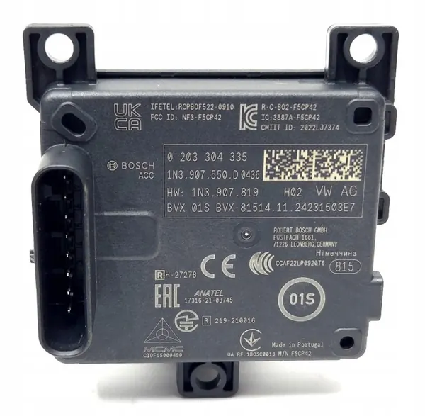 Radar ACC usado OEM 1N3907550D para VW Audi Skoda image 4