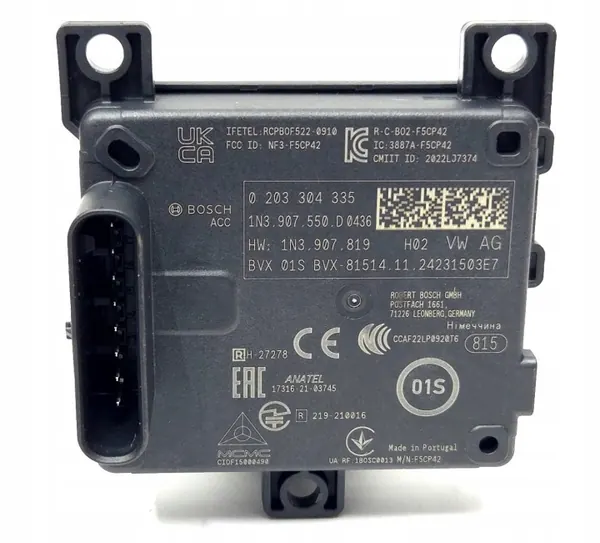 Radar ACC usado OEM 1N3907550D para VW Audi Skoda image 5