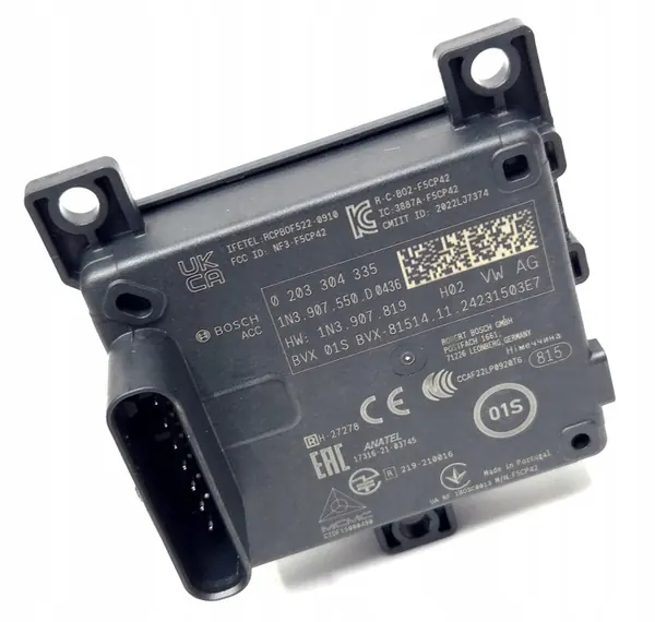 Radar ACC usado OEM 1N3907550D para VW Audi Skoda image 6