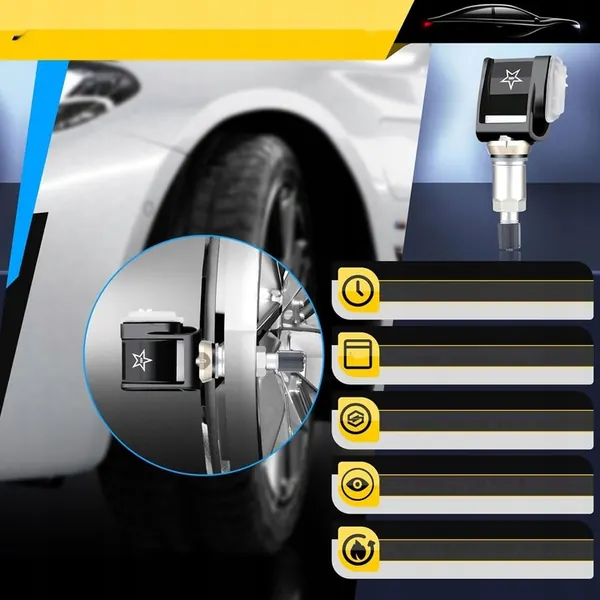 GEARZAAR ACLONG TPMS Anturi 433 MHz BMW:lle, OEM 36106872774 image 7