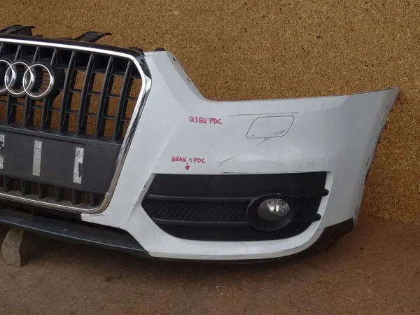 AUDI Q3 8U Parachoques Delantero con Rejilla y Sensores PDC OEM image 3