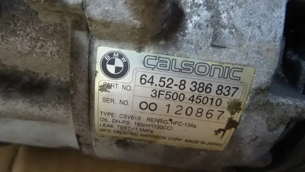 Compressore aria condizionata BMW E46 1.8B 64528386837 image 6