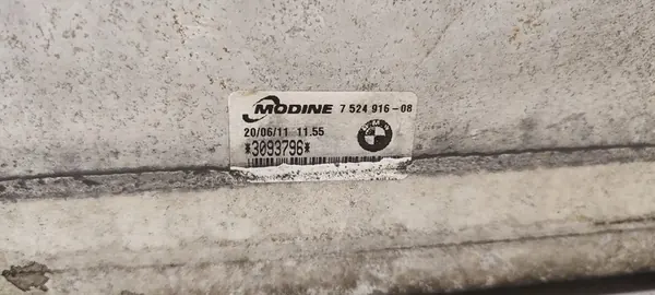 BMW X1 E84 09- 2.0 Enfriador de agua Intercooler 9229021 image 10