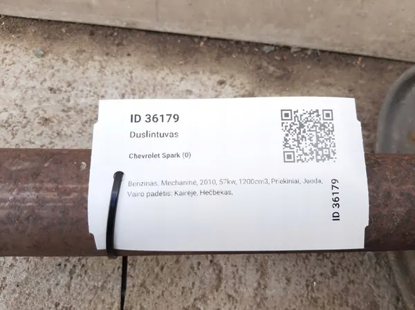 Avgassystem Chevrolet Spark 2010 96819216 image 10