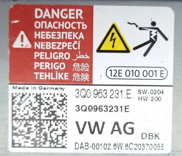 Audi E-Tron Warmtewisselaar OEM 3Q0963231E 4KE819014M image 7