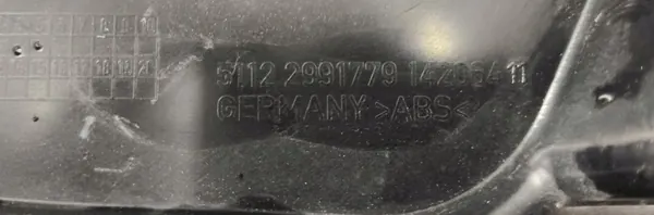 Scivolo di montaggio paraurti sinistro posteriore BMW X1 E84 51122991779 image 5