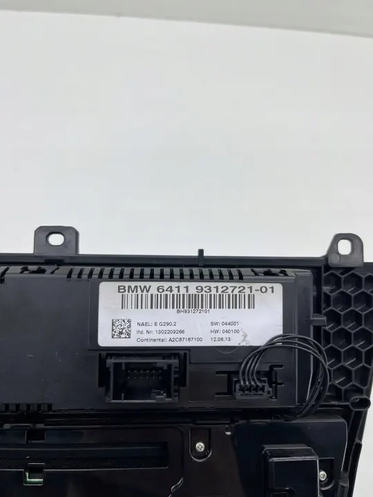 Panel control ventilación BMW X3 F25 OEM 9312721 image 8