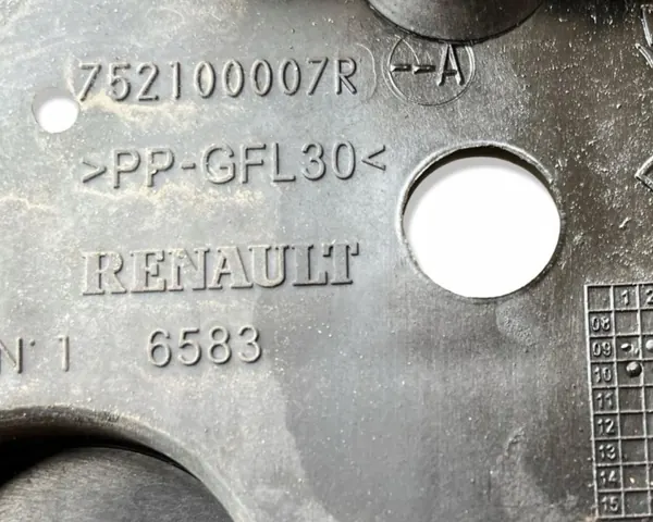Reforço do pára-choques dianteiro OEM 752100007R Renault image 3