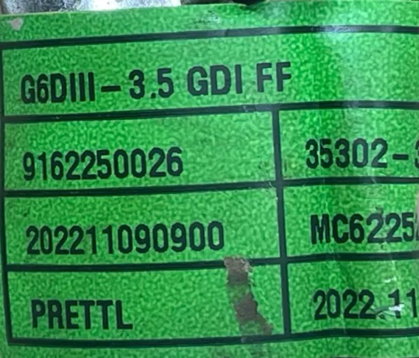 OEM 35340-3NGA0 Rail d'Injection pour Kia Carnival IV 2020 image 6