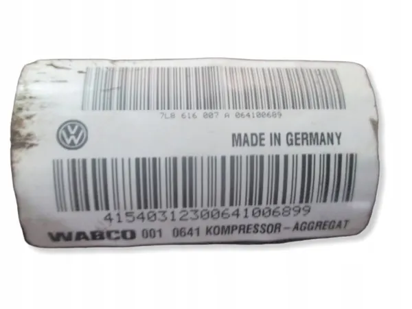 Compressor suspensão traseira Audi Q7 4L 2006 OEM 7L8616006A image 4
