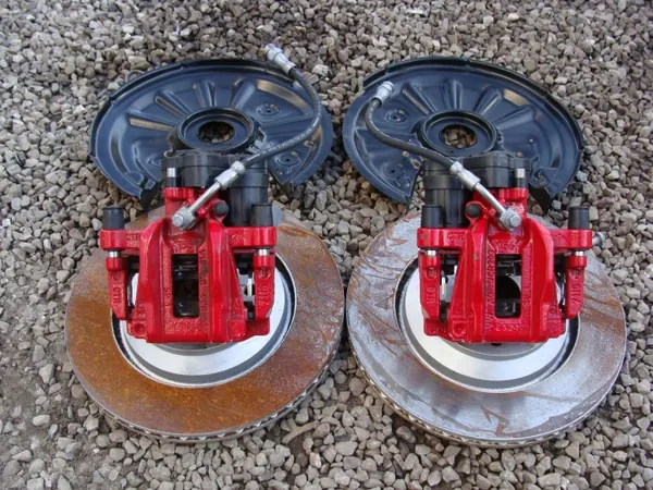 Jeu d'étriers et disques avant OEM GAD6207 image 2