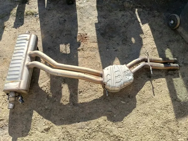 Porsche OE uitlaatdemper gebruikt OEM 4M4253611M image 2