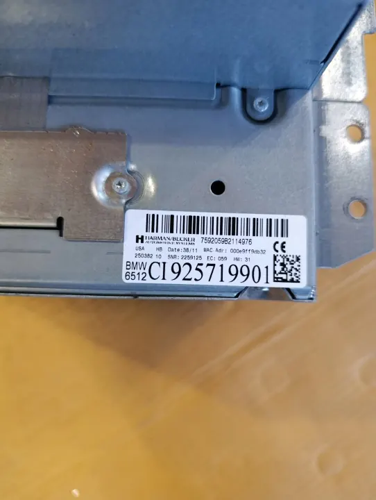 BMW X5 E70 Radio OEM 9257199 - Gebraucht image 4