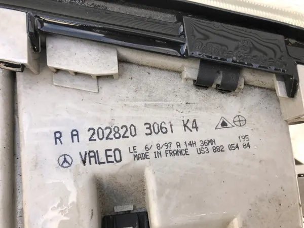 MERCEDES C 202 LIFT Complete Lamp Original A2028203061 image 4