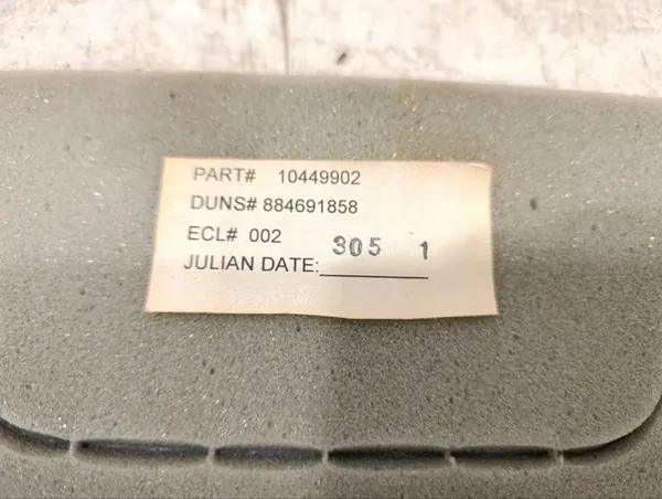 OEM 10449902 Geluidsisolatie voor Chevrolet Corvette 2005 image 3