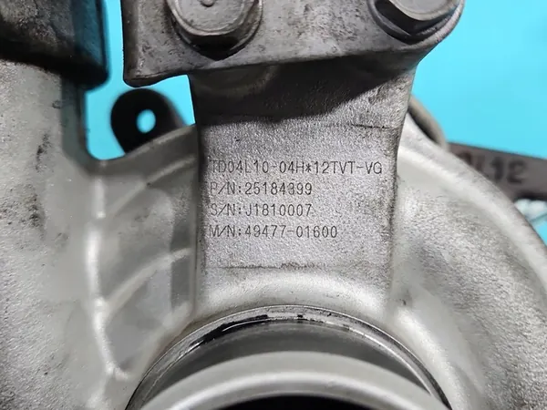 Turboalimentador Opel Antara 2.2 CDTI 184CV OEM 49477-01600 image 3