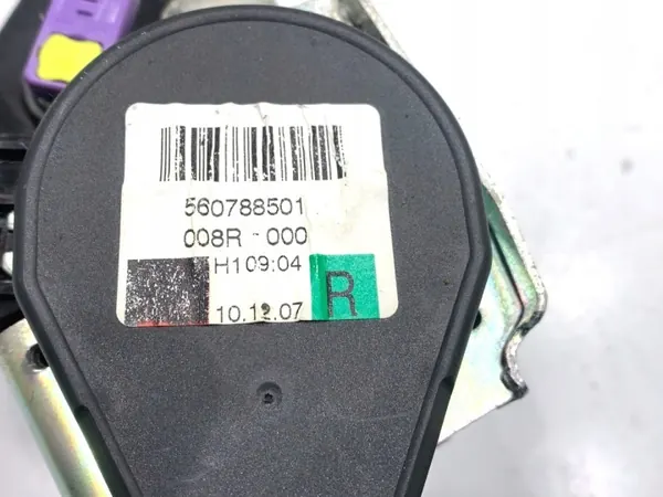 Turvavyö etu-oikea OEM 8E0857706F Audi A4 B7 image 5