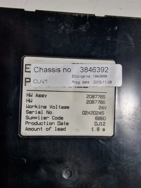 Scania R Valosäädin OEM 1943668 - Käytetty image 3