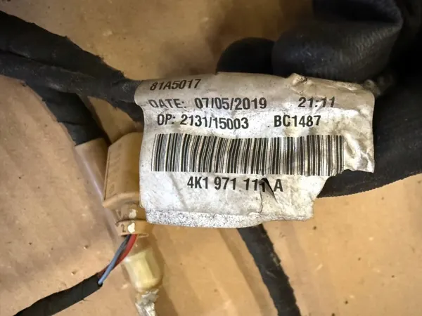 Harness de columna de dirección Audi A6 C8 4K1971111A image 5