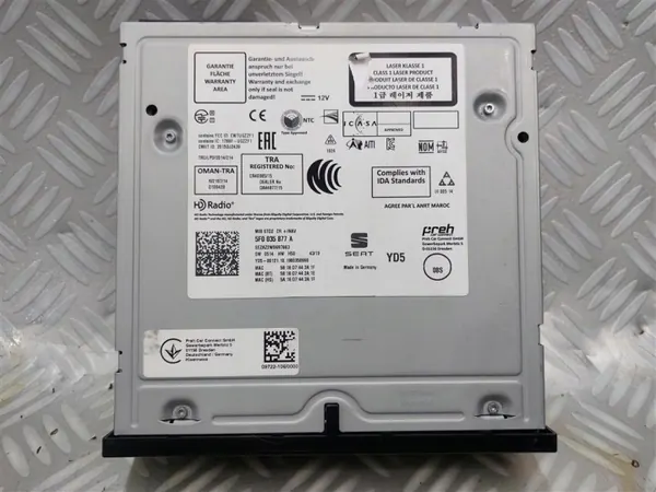 Changer DVD Seat OEM 5F0035877A pour Leon III image 3
