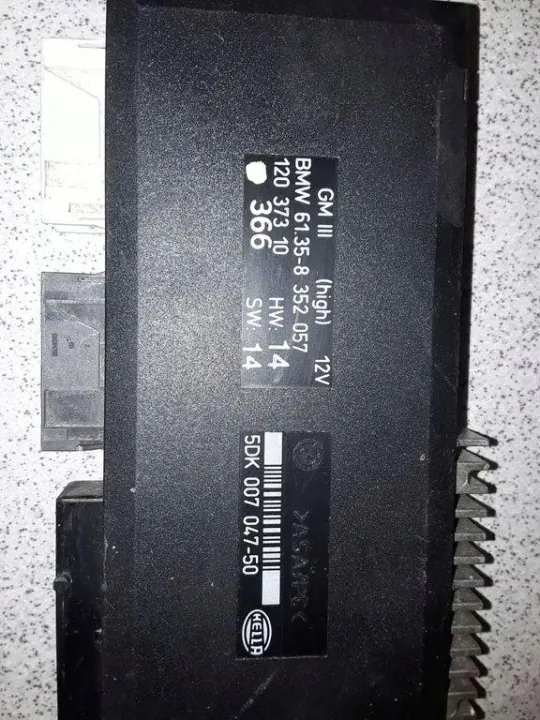 BMW Comfortmodule OEM 65358352057 voor 5-serie E39 image 3