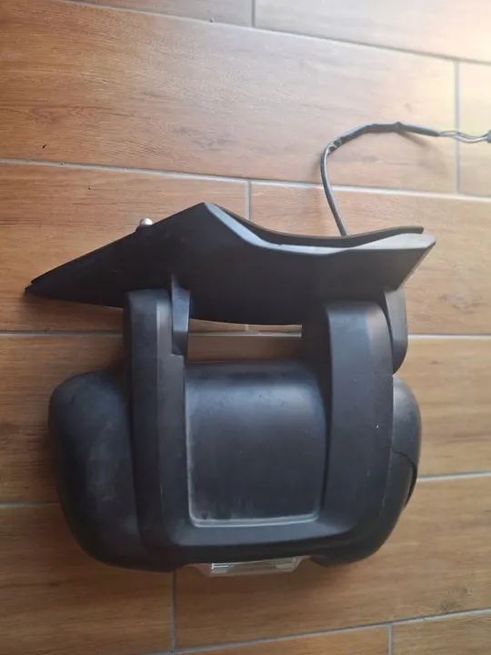 Oikea Manuaalinen Musta Pallopeili Fiat Ducatolle image 2