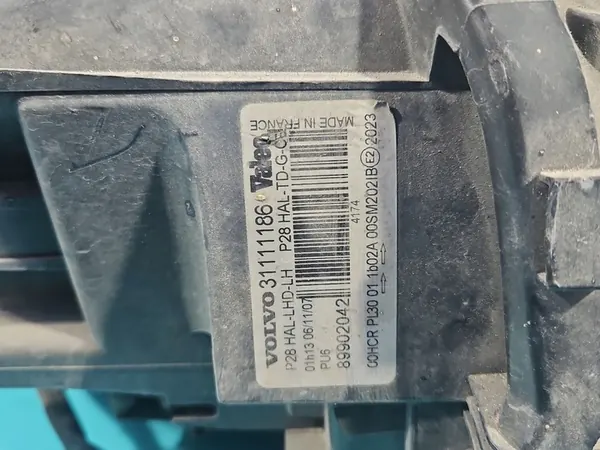 Vasen ajovalot Volvo XC90 I 02-06 image 6