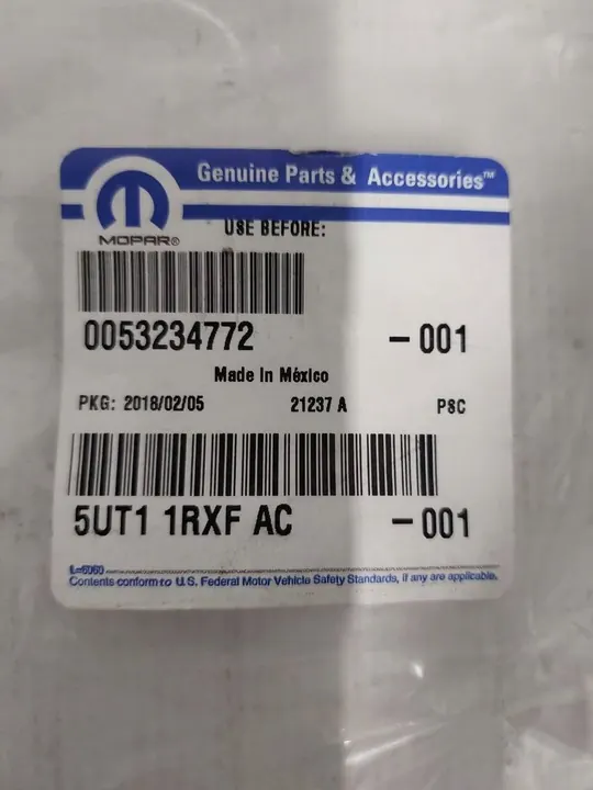 Jeep OE 5UT11TRMAC Front Bumper Grille image 6