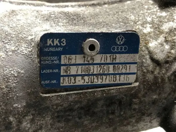 Käytetty turbo OEM 06J145701R Skoda Superb I:lle image 4