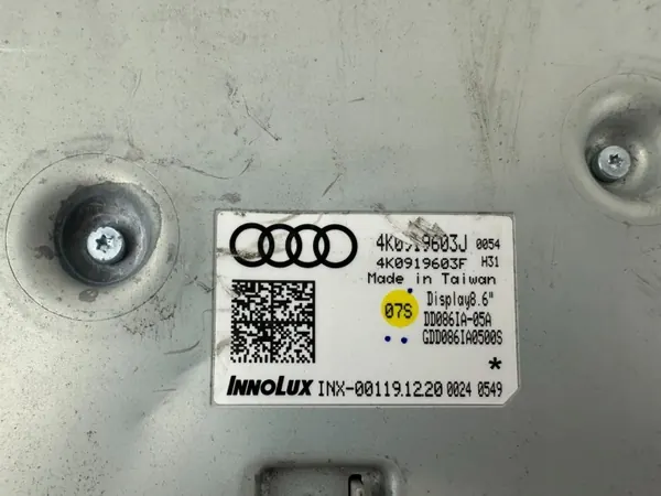 Gebruikt Audi OE display 4K0919603J image 4