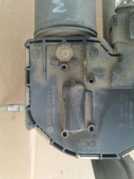 VW GOLF V PLUS 05- Vasemman etulasin pyyhkijän mekanismi 5M0955119B image 2