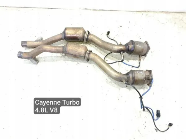Porsche OE Katalysator 7P5254300T Begagnad image 2