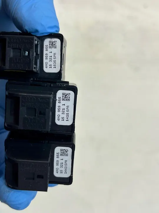 Fensterschalter-Set Audi A4 B9 4M0959851B Chrom image 5