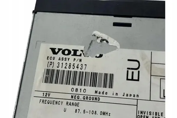 CD-vaihtaja Volvo OE 0810 V50 2.0L Dieselille image 9