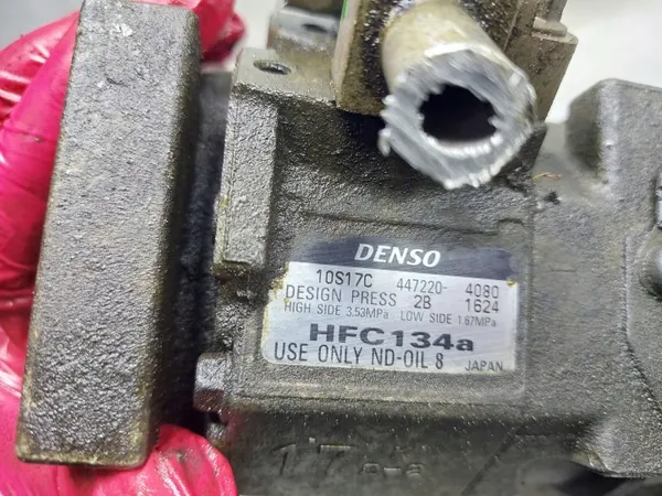 Compressor A/C Land Rover OEM 447220-4080 - Usado image 6