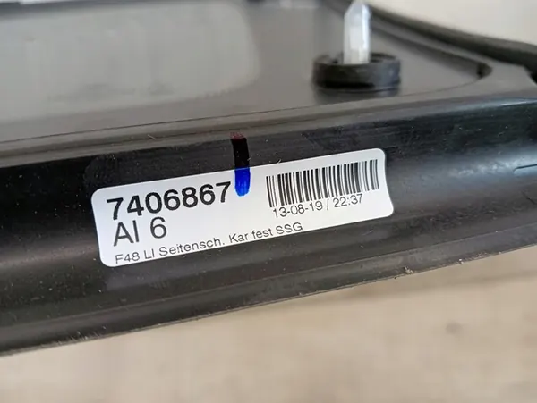 OEM 7406867 Vasen takakulma-ikkuna BMW 3 F31 image 5