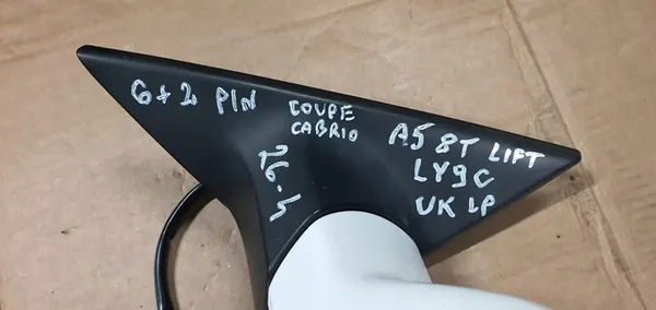 Vasen sivupeili Audi A5 LZ9Y 6+2 PIN 3 OEM image 8