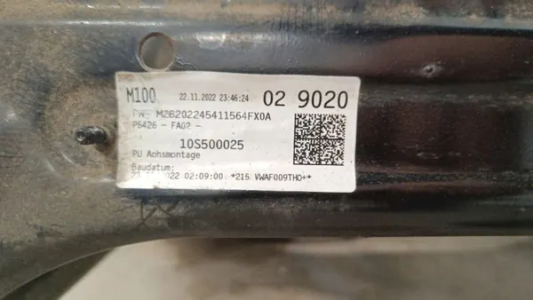 Cupra Born 2023 Hinterfedern OEM 10S500025 image 7