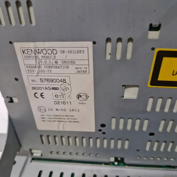 Subaru Legacy AC Radio Paneel OEM 86201AG400 image 5