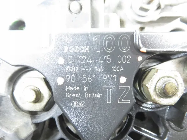 ALTERNATOR OPEL ZAFIRA A 1.6 0124415002 image 2