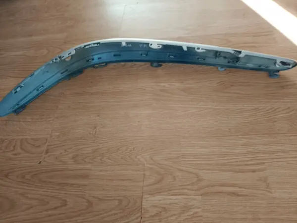 MERCEDES CLASSE E W 211 LISTELLO PARAURTI ANTERIORE DESTRO CROMO A2118801012 image 6